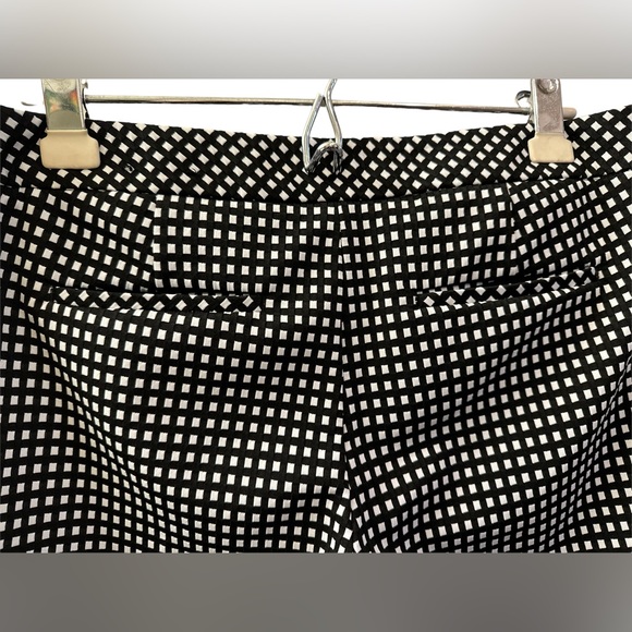 Express Columnist Black & White Checkered Pants with 4 Pockets Size 8R - Picture 5 of 13